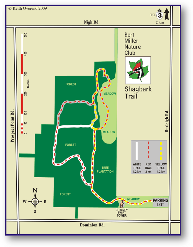 Shagbark Nature Park Map